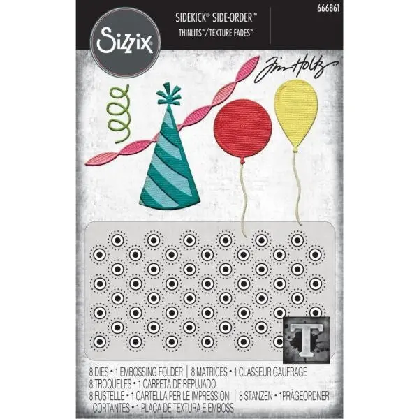 Side Order Celebrate - Embossing Folder & Die Set 1