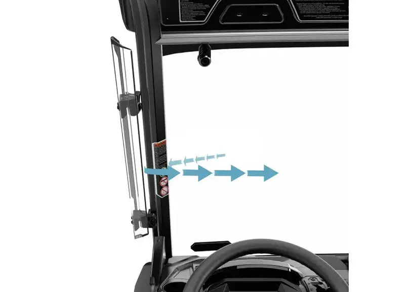 Side Wind Deflectors Can-Am Defender 1