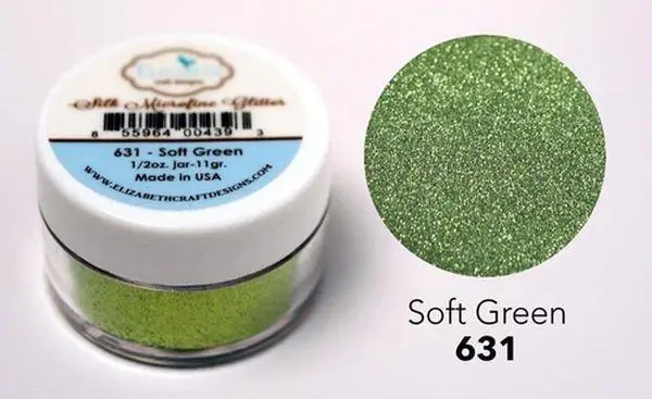 Silk Microfine Glitter - Soft Green 1