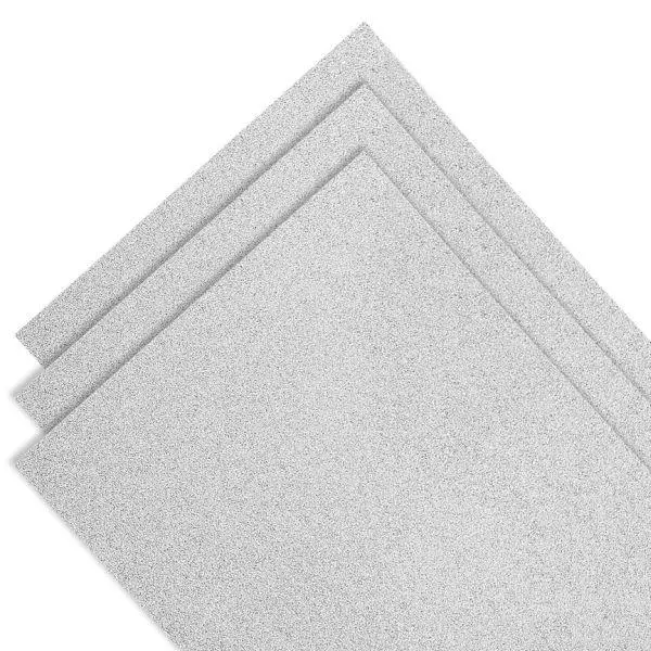 Silver Glitter Cardstock 1