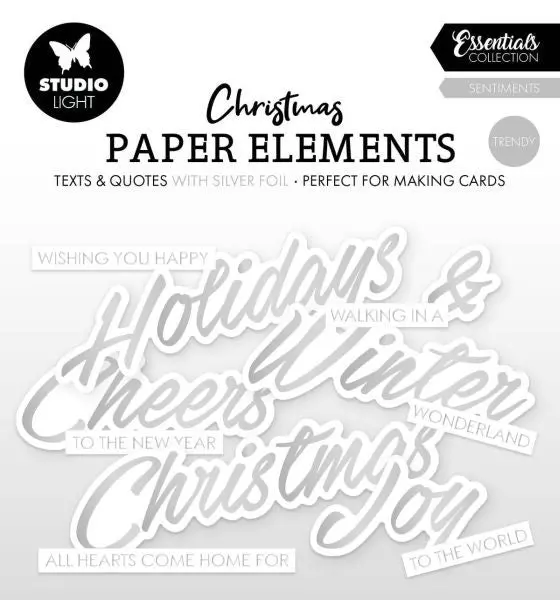 Silver Sentiments - Trendy 1