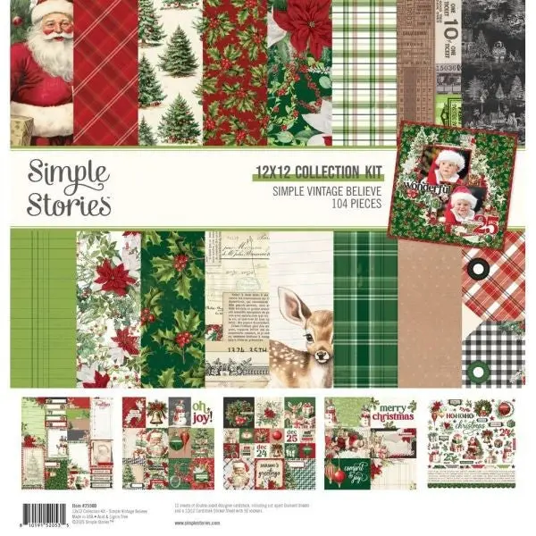 Simple Vintage Believe - 12X12 Collection Kit 1
