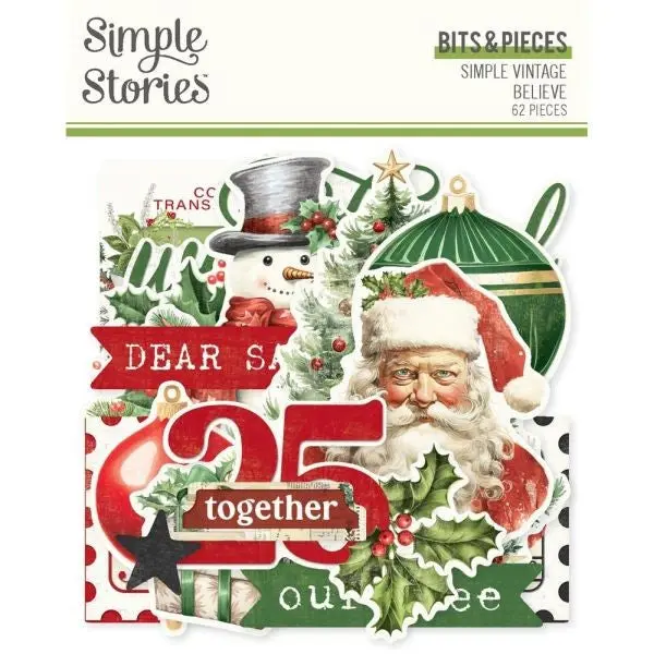 Simple Vintage Believe - Bits & Pieces 1