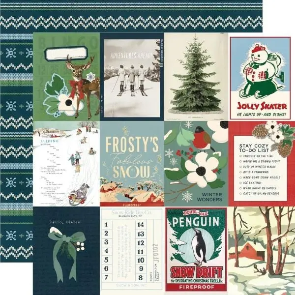Simple Vintage Flannel Season - 3X4 Elements 1