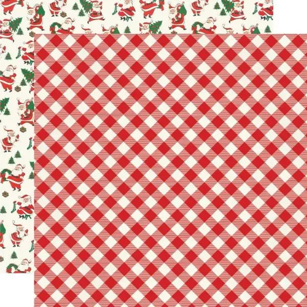 Simple Vintage Holly Jolly - Santa-Gram 1