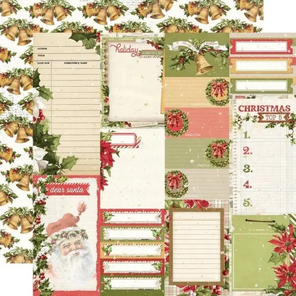Simple Vintage Yuletide - Journal Elements 1