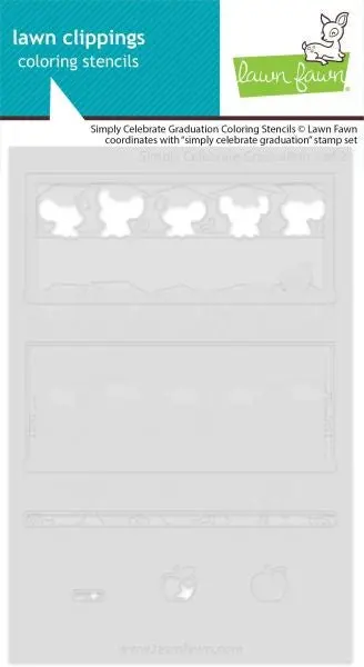 Simply Celebrate Graduation - Coloring Stencils 1