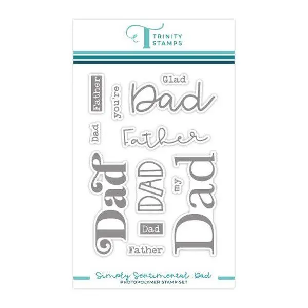 Simply Sentimental - Dad - Clear Stamp Set 1