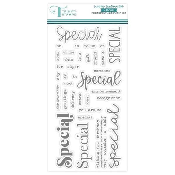 Simply Sentimental - Special - Clear Stamps 1
