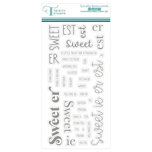 Simply Sentimental - Sweet - Clear Stamps 1
