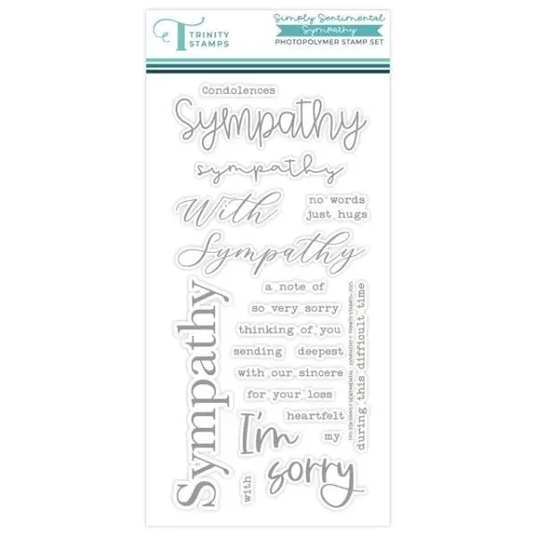 Simply Sentimental - Sympathy - Clear Stamps 1