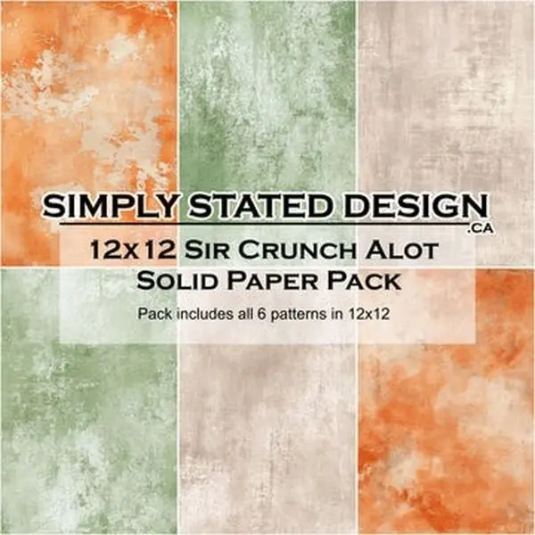 Sir Crunch Alot - 12X12 Collection Pack - Solids 1