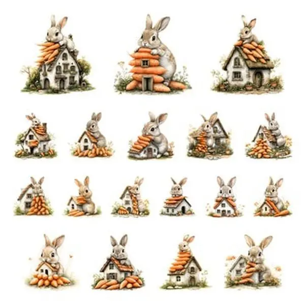 Sir Crunch Alot - Ephemera - Bunny Burrows 1
