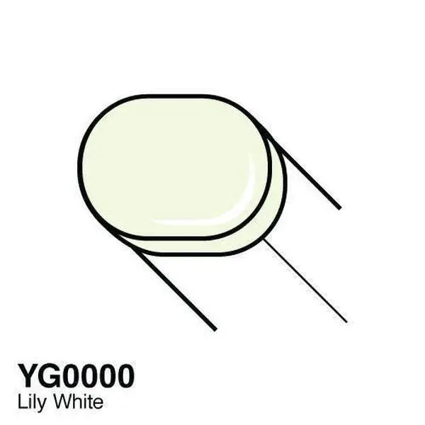 Sketch Marker - Yg0000 - Lily White 1