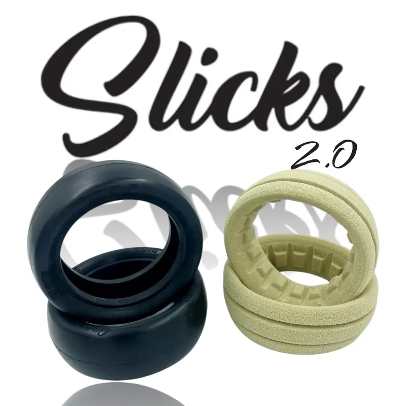 Slick 2.0 4Wd 2.2'' Front Tires 1
