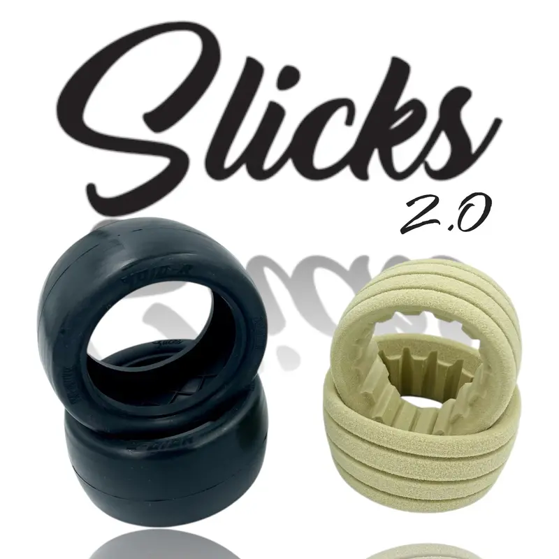 Slicks 2.0 2.2'' Rear Tires 1