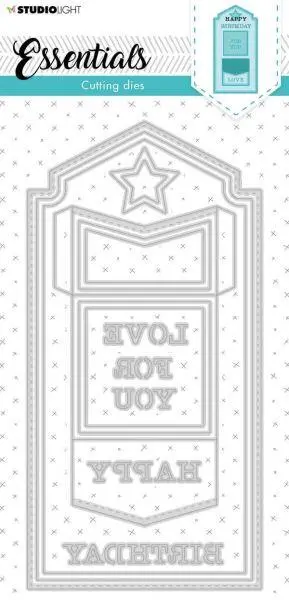 Slimline Arrow Mini Envelope Essentials Dies 1