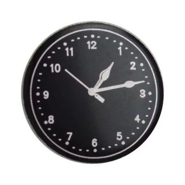 Small Clock Face, Black 1