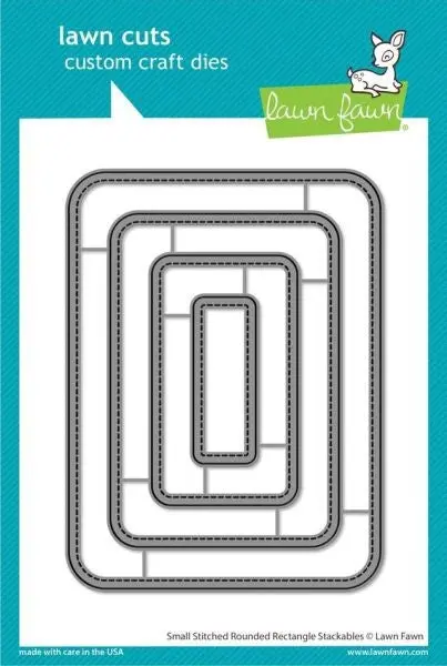 Small Stitched Rounded Rectangle Stackables Dies 1