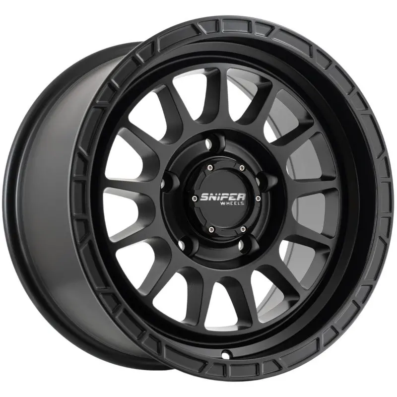 Sniper Ballistic - Matt Black 17X9 / 6X139.7 / +15 Offset 1