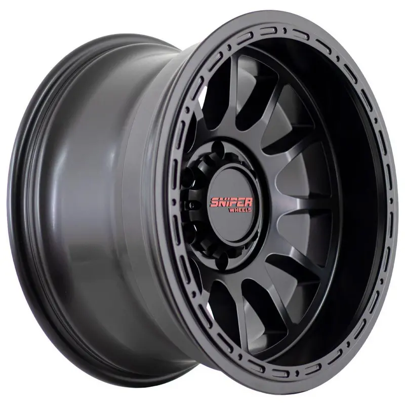 Sniper Blast - Matt Black 17X9 / 6X139.7 / +25 Offset 2