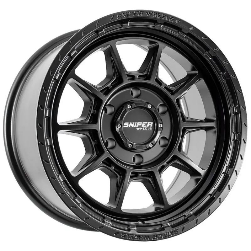 Sniper Recon - Matt Black 17X9 / 6X139.7 / +15 Offset 1