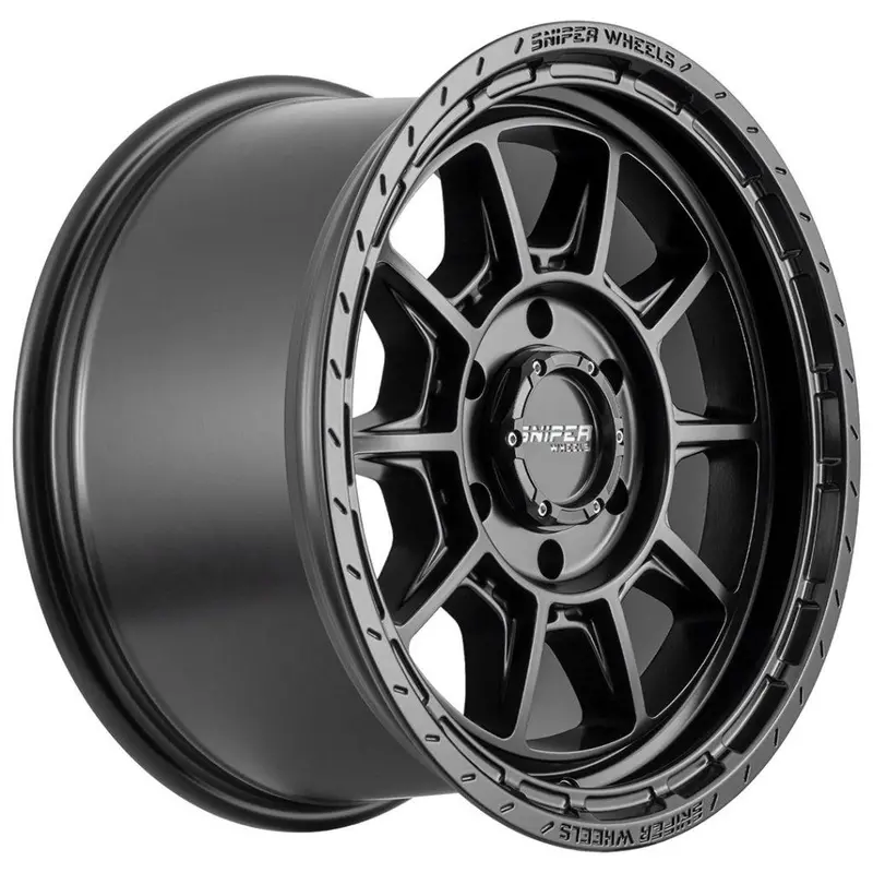 Sniper Recon - Matt Black 17X9 / 6X139.7 / +15 Offset 2