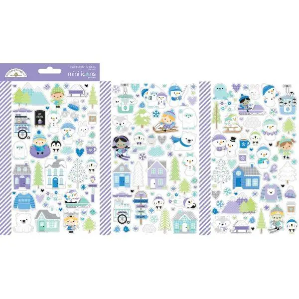Snow Much Fun - Stickers - Mini Icons 1