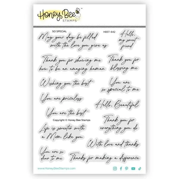 So Special - Clear Stamps 1