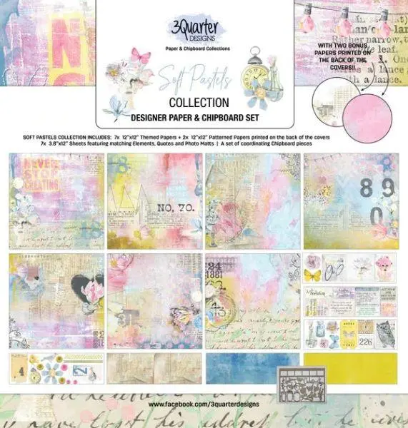 Soft Pastels - 12X12 Collection Pack 1