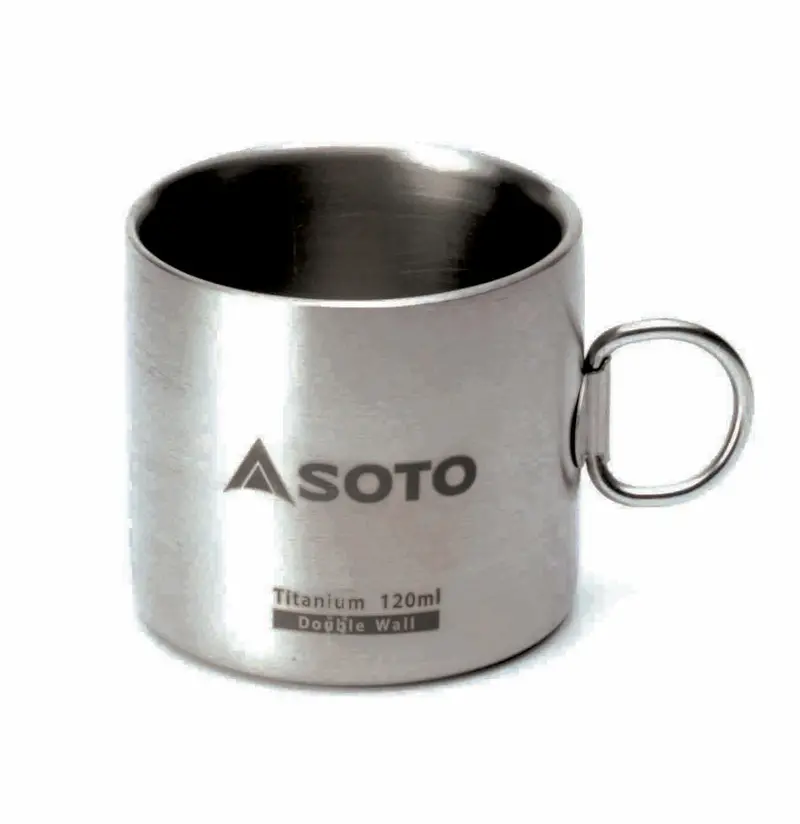 Soto Aeromug Titanium Double-Wall Camping Mug 2