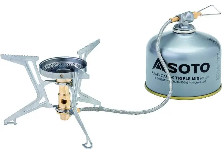 Soto Fusion Trek Detachable Compact Stove W/Micro Regulator Valve System 1