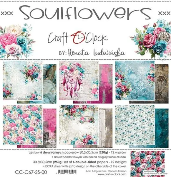 Soulflowers - 12X12 Collection Pack 1