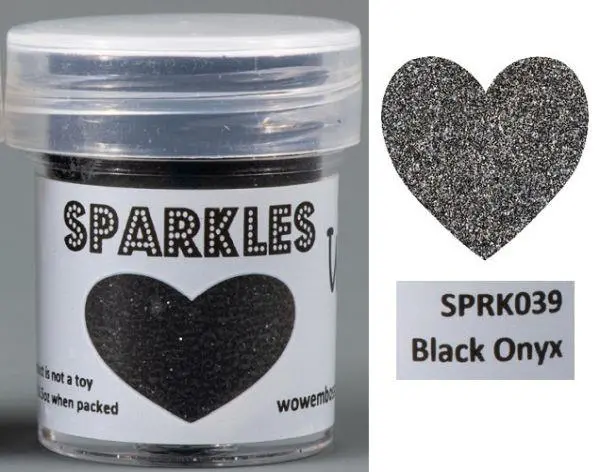 Sparkles Glitter - Black Onyx 1