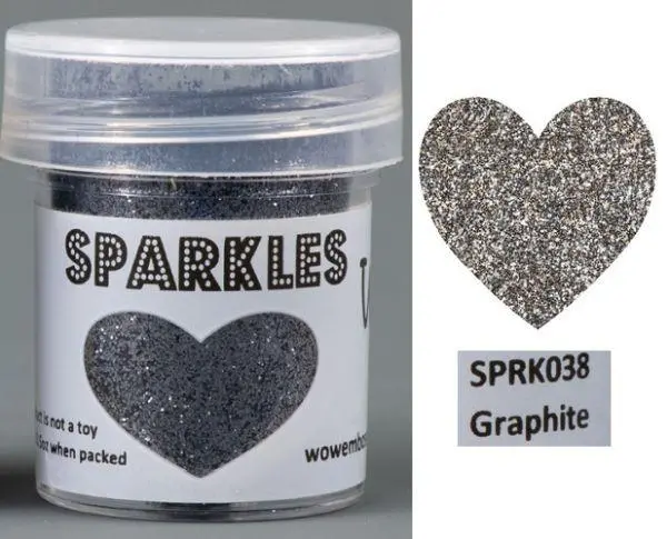 Sparkles Glitter - Graphite 1