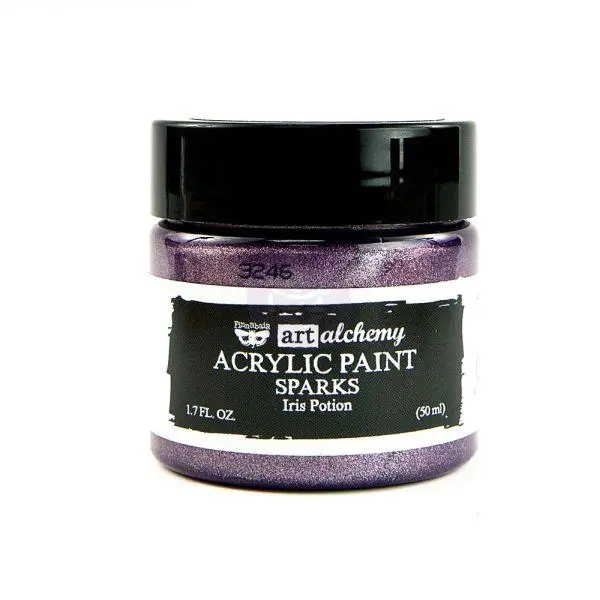 Sparks Acrylic Paint - Iris Potion 1