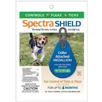 Spectra Shield Flea Protection For 14-29 Lbs Dog 1