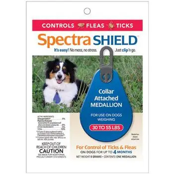 Spectra Shield Flea Protection For 30-55 Lbs Dog 1