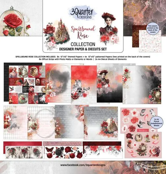 Spellbound Rose - 12X12 Collection Pack 1