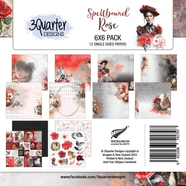 Spellbound Rose - 6X6 Collection Pack 1
