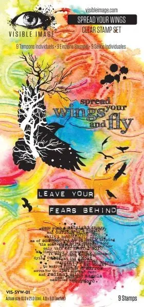 Spread Your Wings - Clear Stamps 1