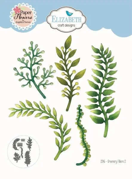 Spring Blossom Collection - Greenery Fillers 2 Dies 1