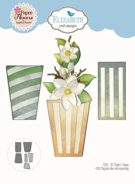 Spring Blossom Collection - Modern Vases Dies 1