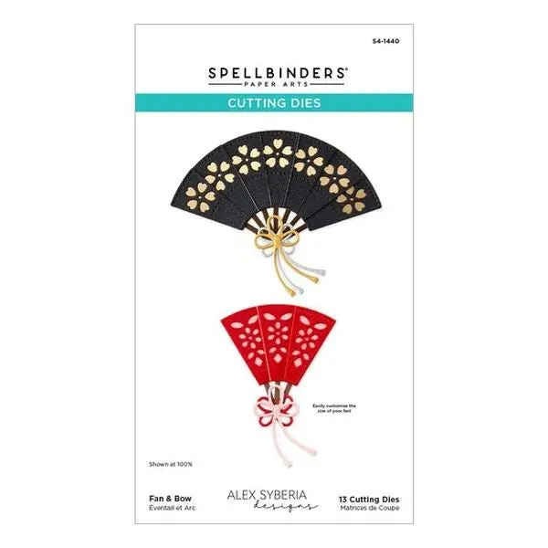 Spring In Kyoto Collection - Fan & Bow Dies 1
