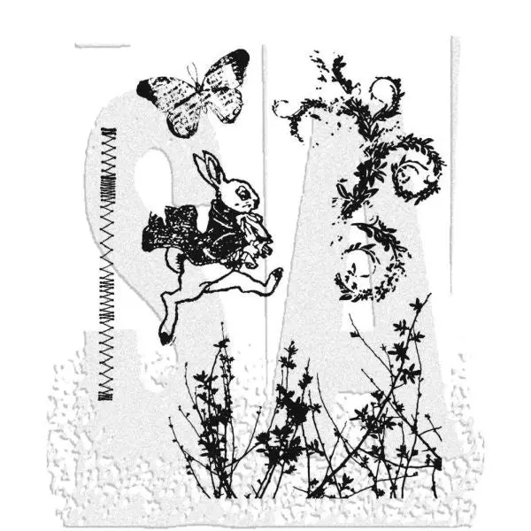 Spring Sprung - Cling Stamps 1