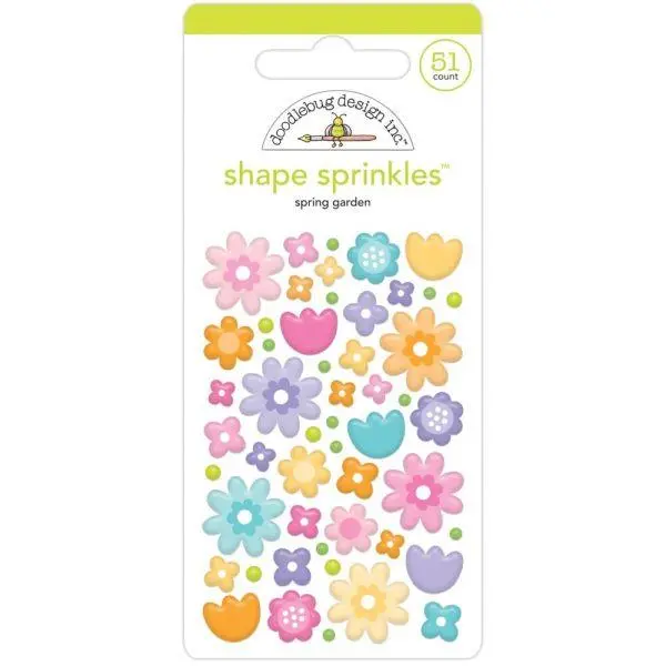 Sprinkles Enamel Shapes - Spring Garden 1