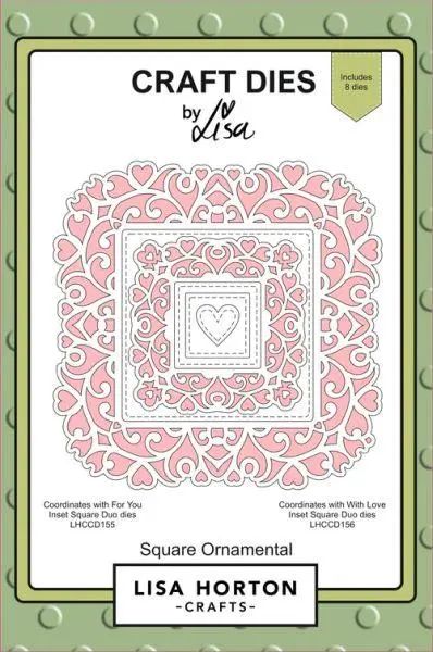 Square Ornamental Die Set 1