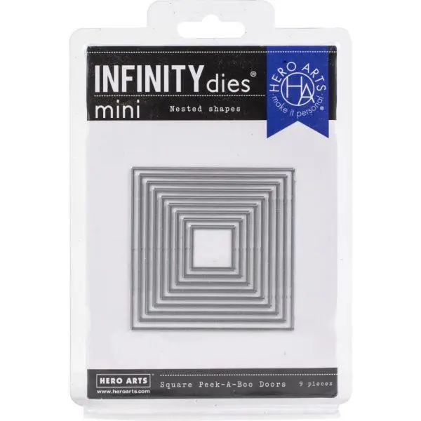 Square Peekaboo Doors Infinity Dies 1