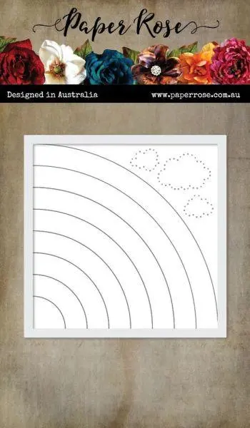 Square Rainbow Coverplate & Frame Die 1
