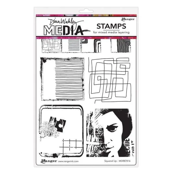 Squared Up - Cling Stamps 1